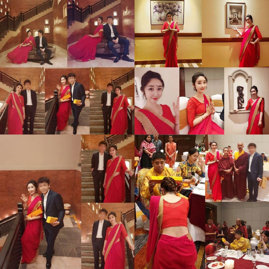 성은채 네번째 결혼식 [성은채 인스타그램 캡처]